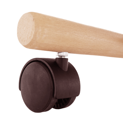 Scaun genunchi ergonomic, negru / fag, GROCO