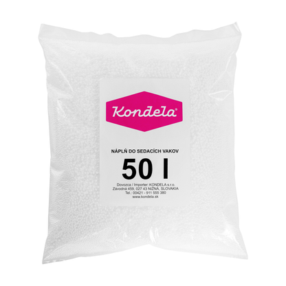 Umplutură în saci de şezut, EPS bile polistiren, ambalaj 50 l