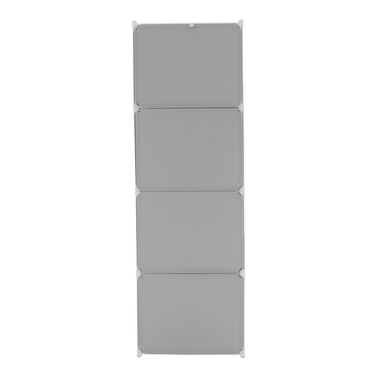Dulap modular pentru copii, gri / model pentru copii, HAKON