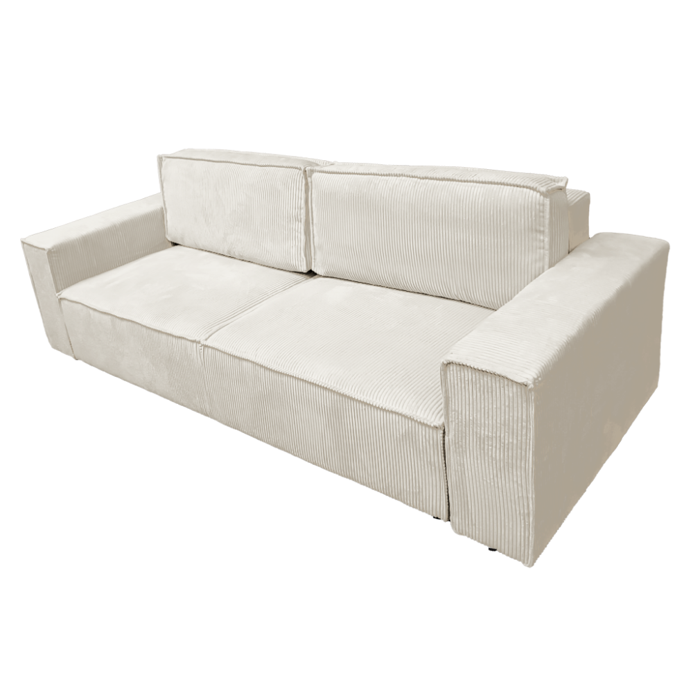 Canapea extensibilă, bej, HARPERA BIG SOFA