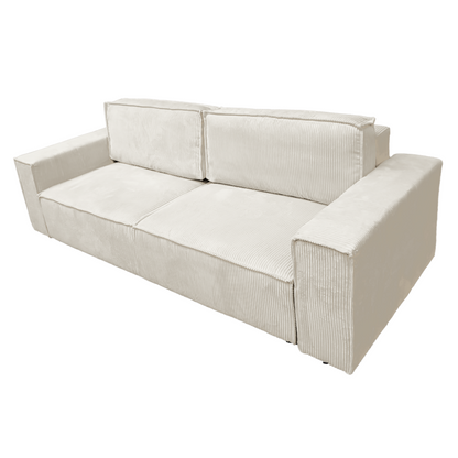 Canapea extensibilă, bej, HARPERA BIG SOFA