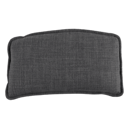 Fotoliu balansoar, material textil gri/lemn, HARPER