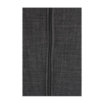 Fotoliu balansoar, material textil gri/lemn, HARPER