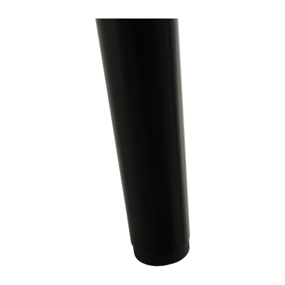 Scaun, piele ecologică galben/negru, HAZAL