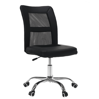 Scaun de birou, negru/ crom, IDOR 2 NEW