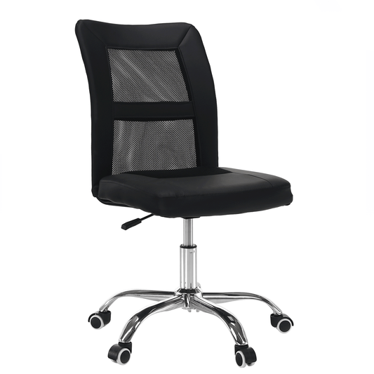 Scaun de birou, negru/ crom, IDOR 2 NEW