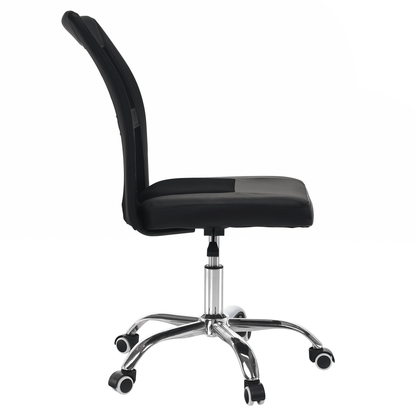 Scaun de birou, negru/ crom, IDOR 2 NEW