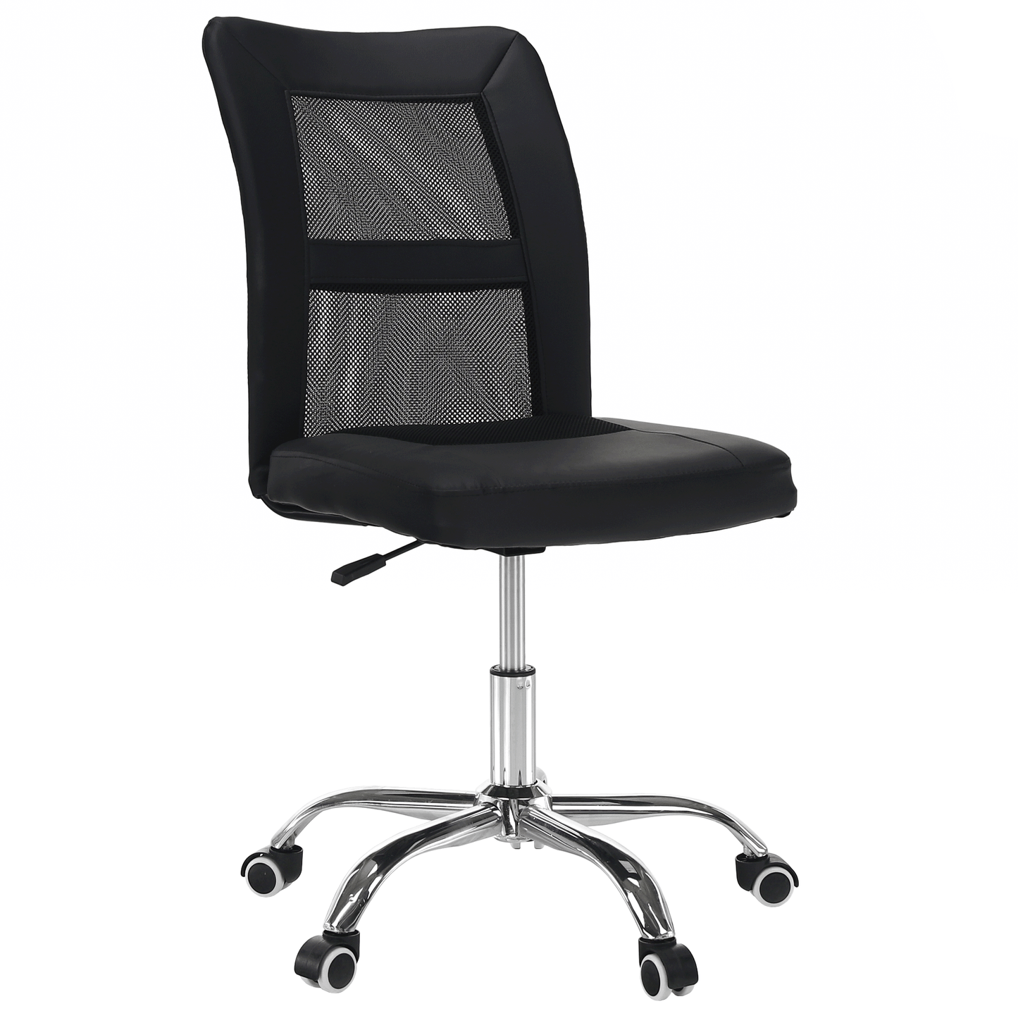 Scaun de birou, negru/ crom, IDOR 2 NEW