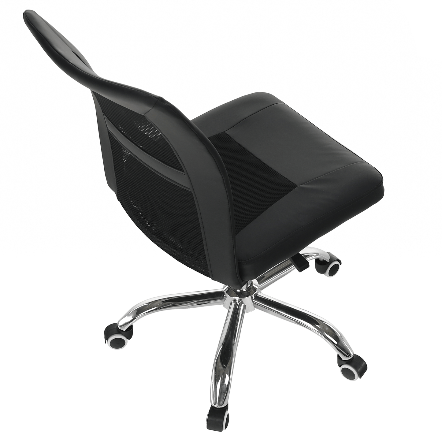 Scaun de birou, negru/ crom, IDOR 2 NEW