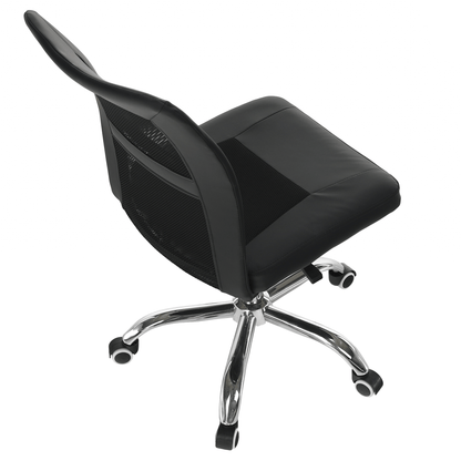 Scaun de birou, negru/ crom, IDOR 2 NEW