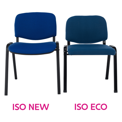 Scau de birou, albastru închis, ISO ECO