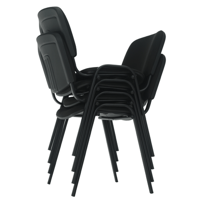 Scaun de birou, negru, ISO NEW