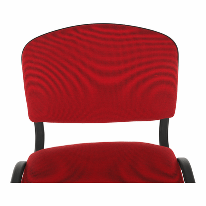 Scaun de birou, roşu, ISO NEW