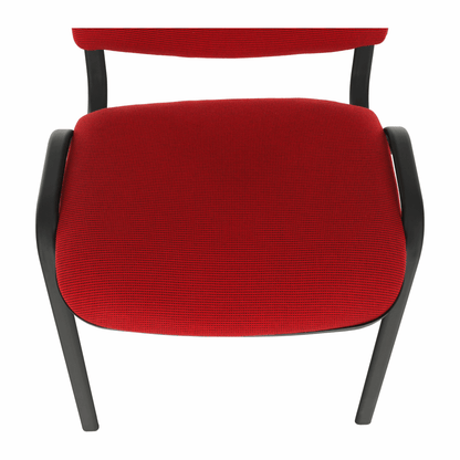 Scaun de birou, roşu, ISO NEW