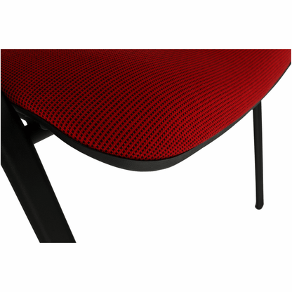 Scaun de birou, roşu, ISO NEW