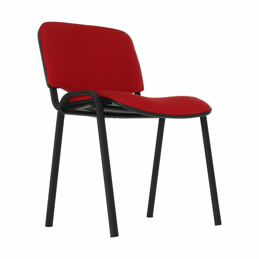 Scaun de birou, roşu, ISO NEW