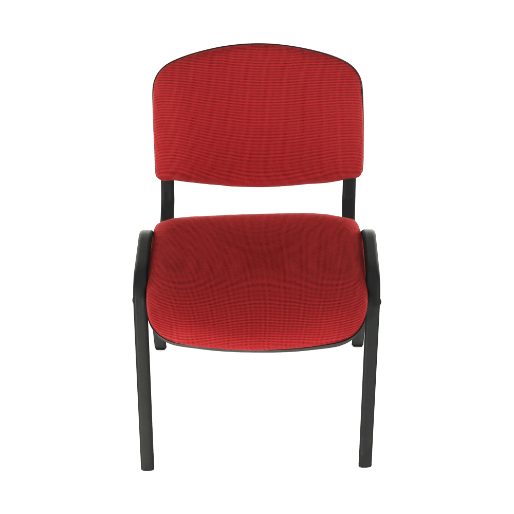 Scaun de birou, roşu, ISO NEW