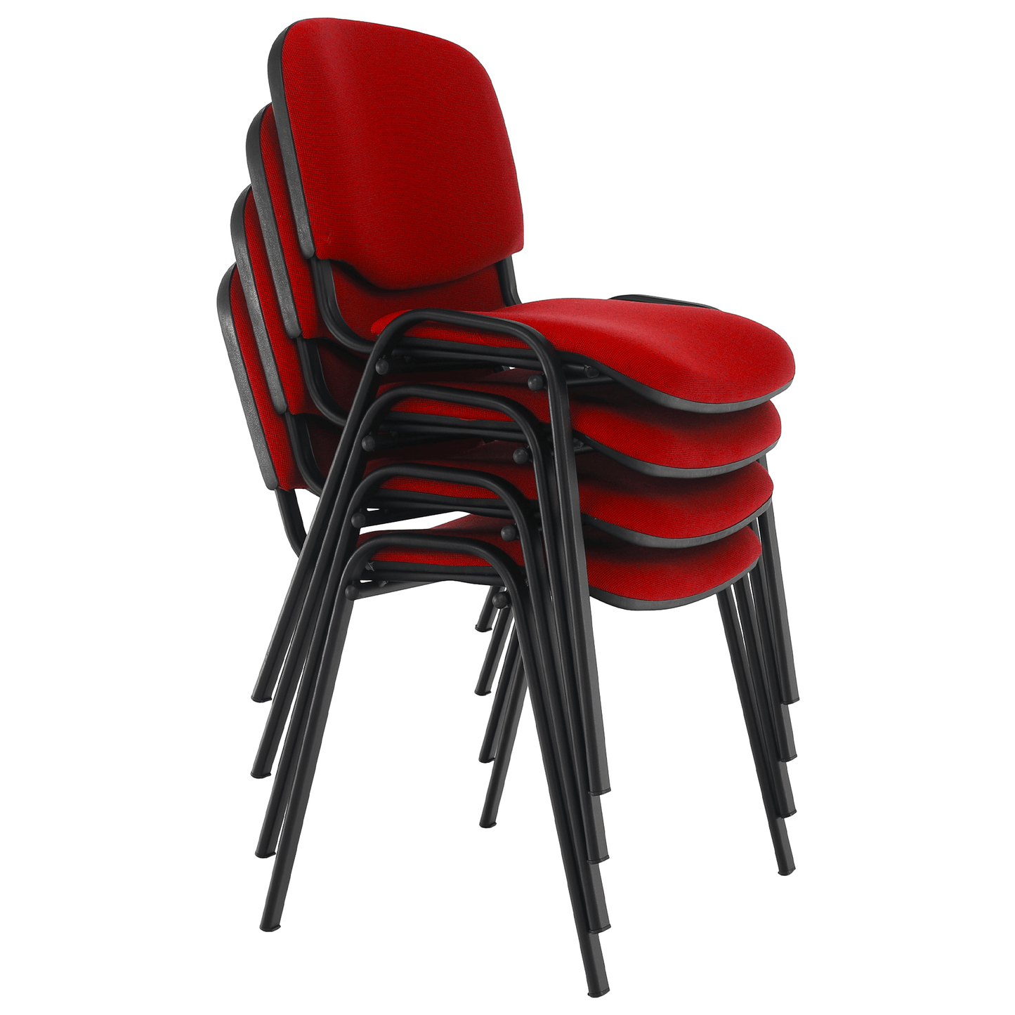 Scaun de birou, roşu, ISO NEW