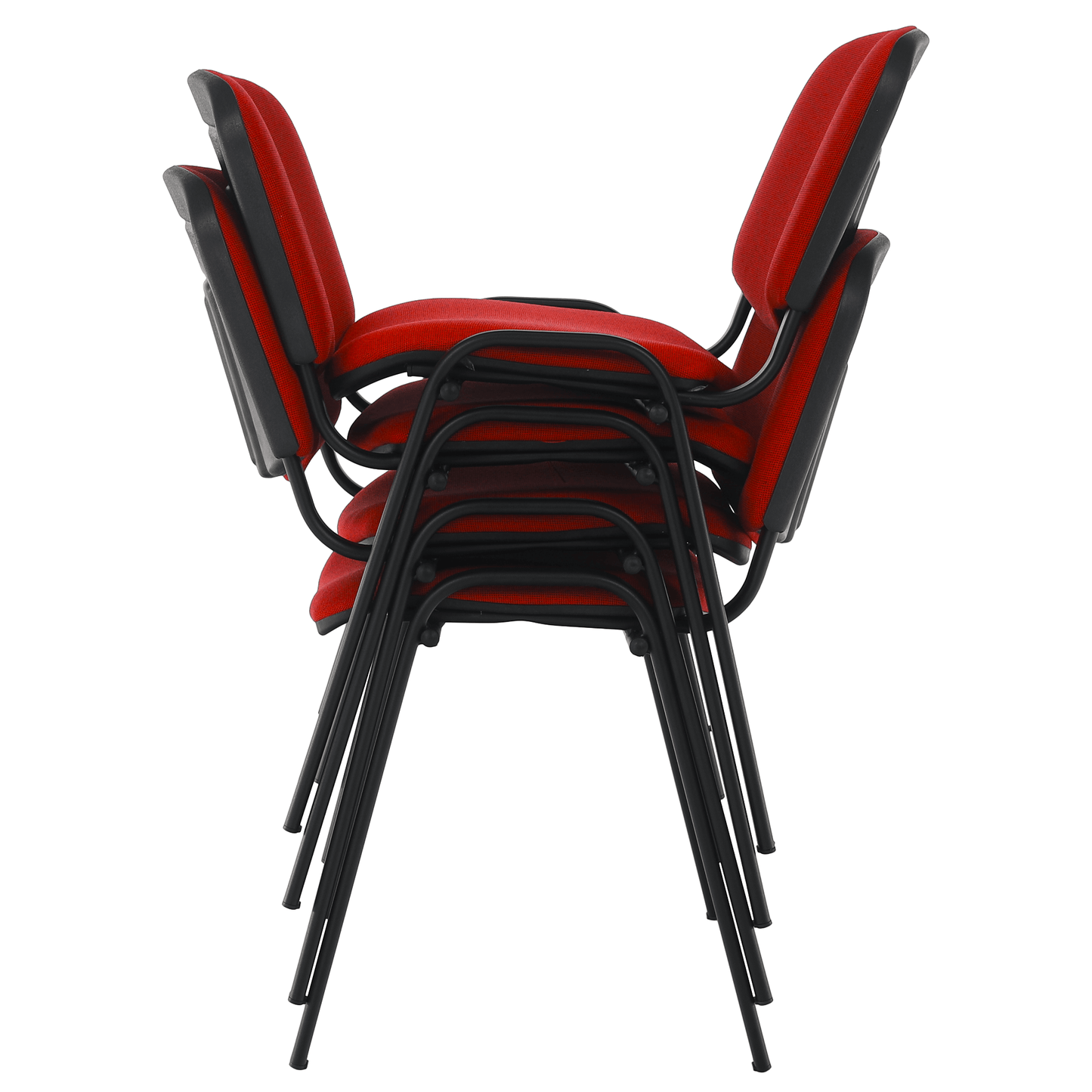 Scaun de birou, roşu, ISO NEW