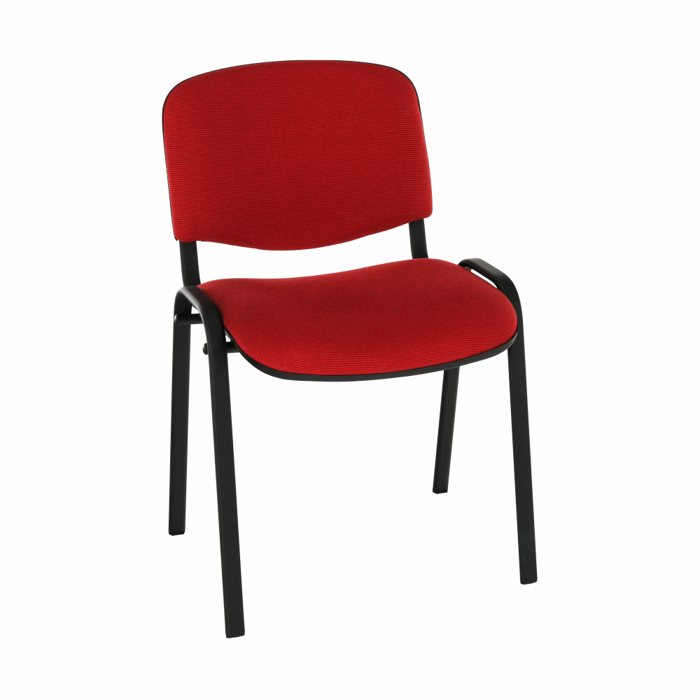 Scaun de birou, roşu, ISO NEW