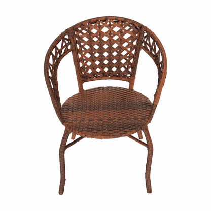 Set de grădină din rattan  1 + 2, maro, JARUB