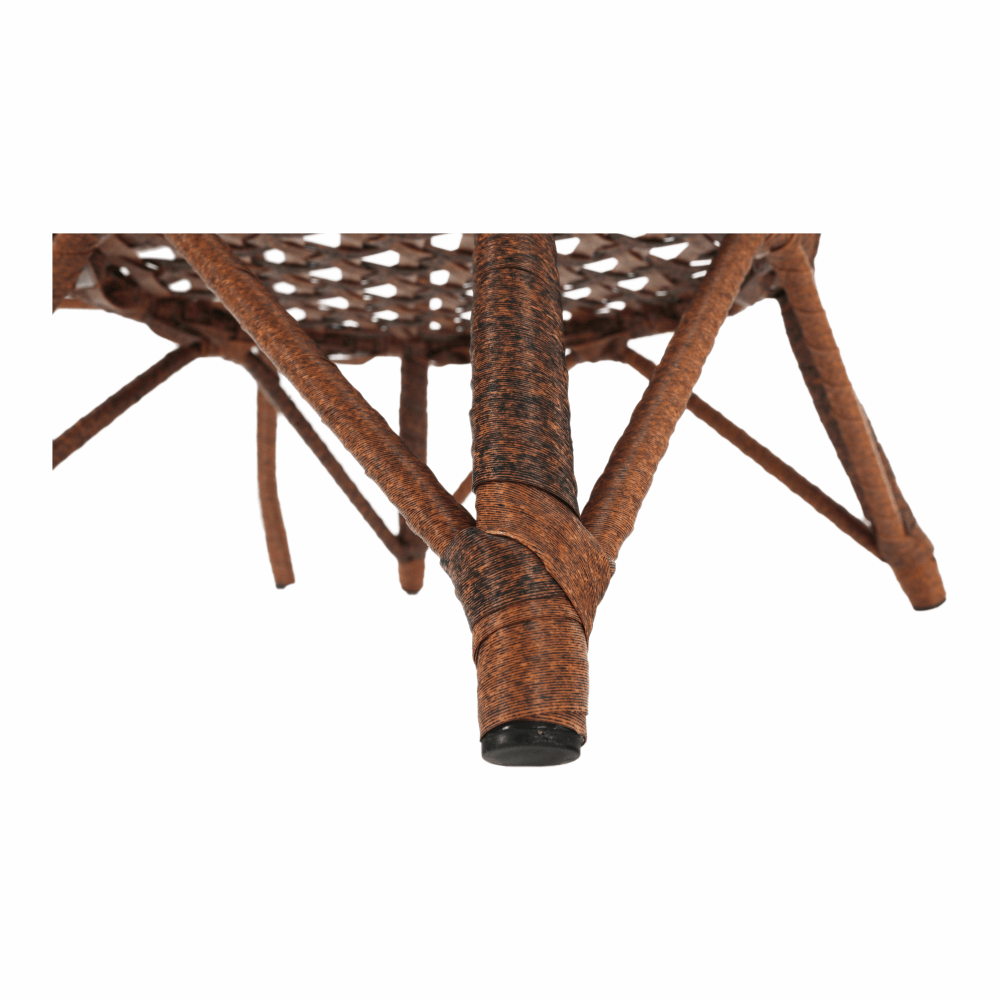 Set de grădină din rattan  1 + 2, maro, JARUB