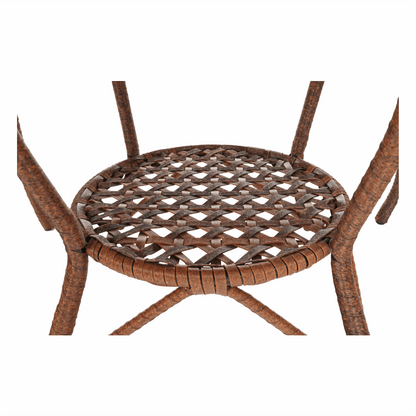 Set de grădină din rattan  1 + 2, maro, JARUB