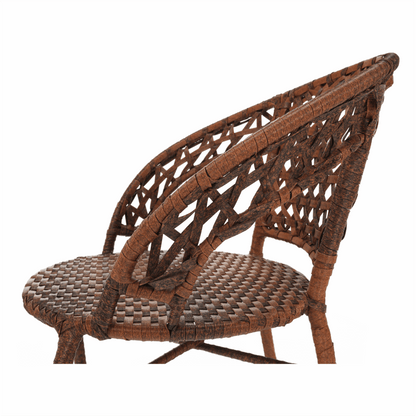 Set de grădină din rattan  1 + 2, maro, JARUB