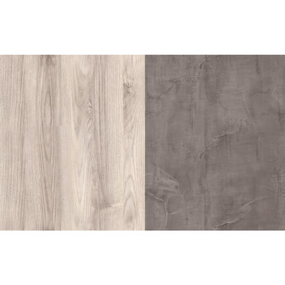 Etajeră 2D1S, castan Nairobi / onix, JESI NEW