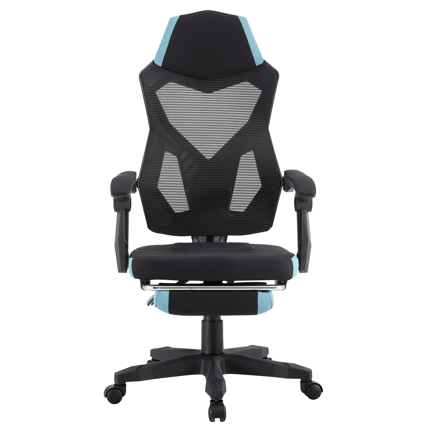 Scaun de birou/gaming, culoare neagră/neo mentă, JORIK NEW