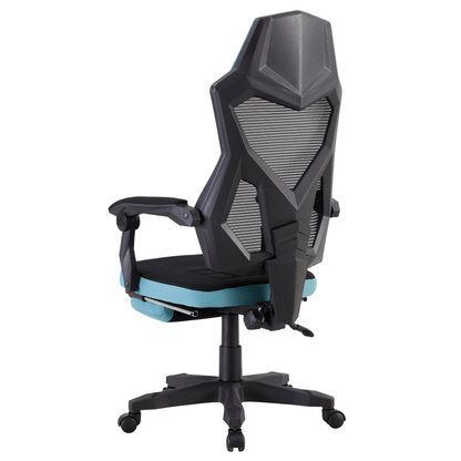 Scaun de birou/gaming, culoare neagră/neo mentă, JORIK NEW