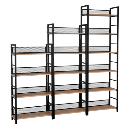 Raft, negru/stejar, KELER TIP 3