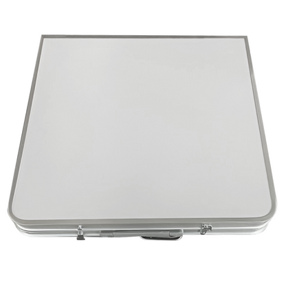 Masă de camping pliabilă, 120 cm, aluminiu/MDF, KEPI TYP 1