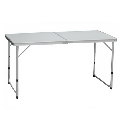 Masă de camping pliabilă, 120 cm, aluminiu/MDF, KEPI TYP 1