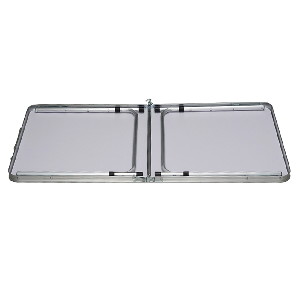 Masă de camping pliabilă, 120 cm, aluminiu/MDF, KEPI TYP 1