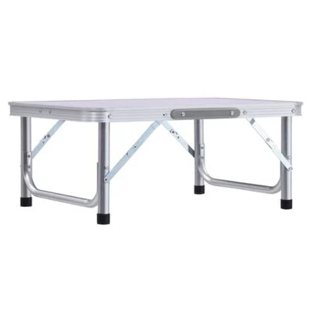 Masă de camping pliabiăla, 60 cm, aluminiu/MDF, KEPI TYP 2