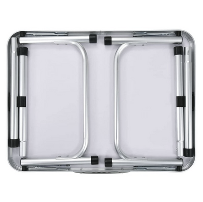 Masă de camping pliabiăla, 60 cm, aluminiu/MDF, KEPI TYP 2