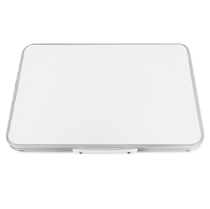 Masă de camping pliabiăla, 60 cm, aluminiu/MDF, KEPI TYP 2