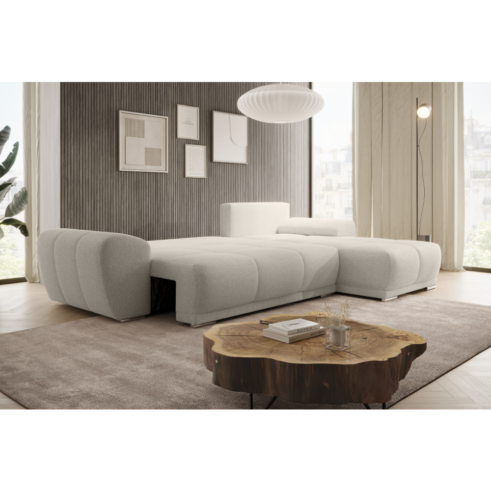 Set canapea universală, crem, KERIM ROH