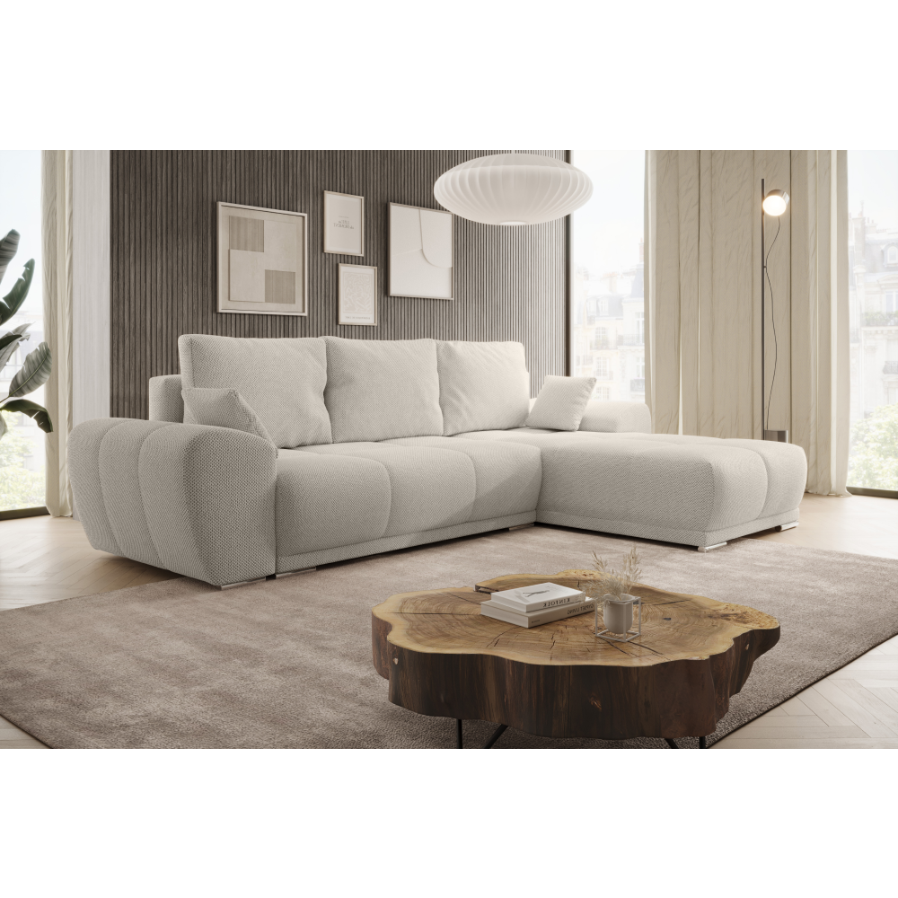 Set canapea universală, crem, KERIM ROH