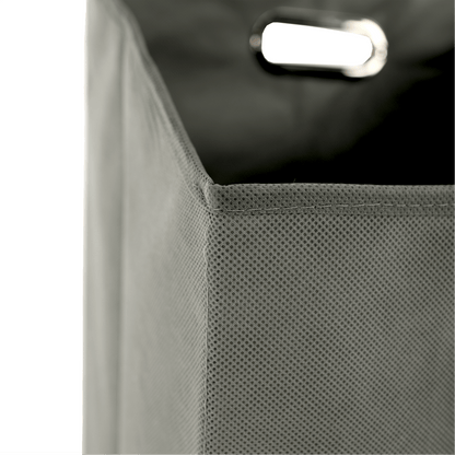 Coş de rufe, bambus natural/gri, KERI NEW