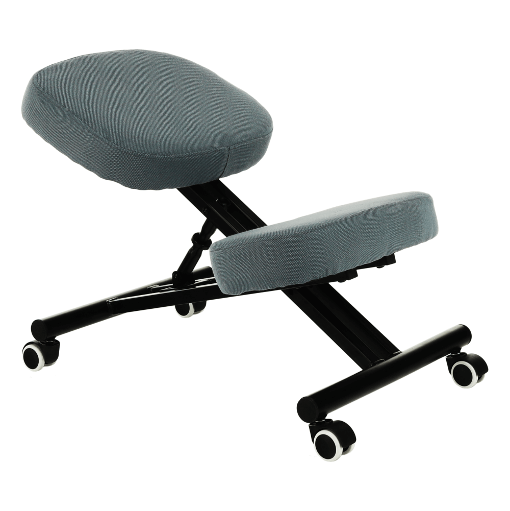 Scaun de îngenunchiere ergonomic, gri deschis / negru, KILIAN