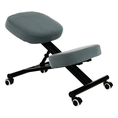 Scaun de îngenunchiere ergonomic, gri deschis / negru, KILIAN