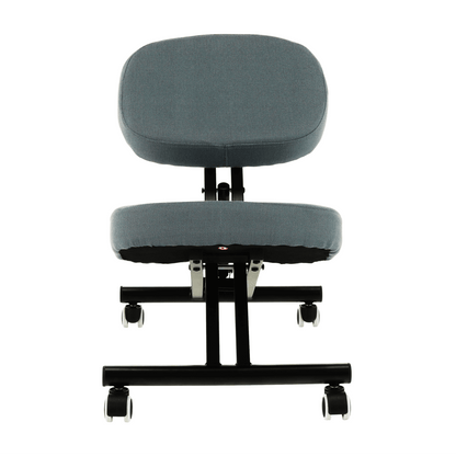 Scaun de îngenunchiere ergonomic, gri deschis / negru, KILIAN