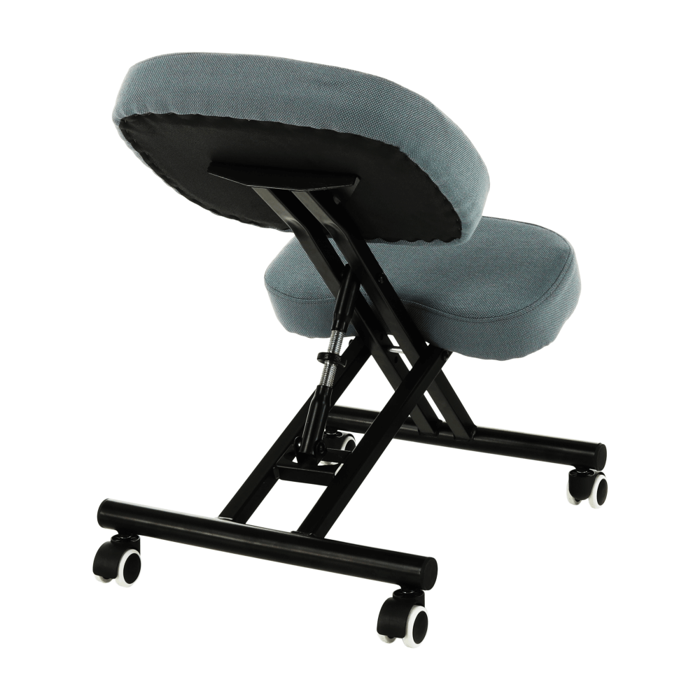Scaun de îngenunchiere ergonomic, gri deschis / negru, KILIAN