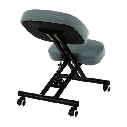 Scaun de îngenunchiere ergonomic, gri deschis / negru, KILIAN