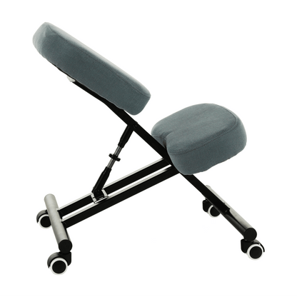 Scaun de îngenunchiere ergonomic, gri deschis / negru, KILIAN