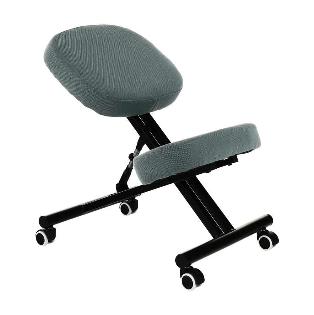 Scaun de îngenunchiere ergonomic, gri deschis / negru, KILIAN