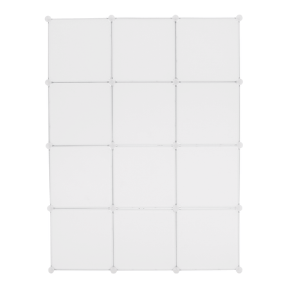 Dulap modular pentru copii, model alb / maro pentru copii, KITARO