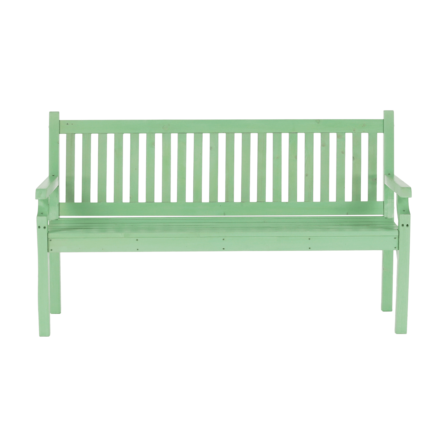Bancă de grădină din lemn, neo mentă, 150 cm, KOLNA